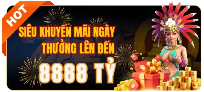 Thưởng nạp lại hàng ngày tại gaking79